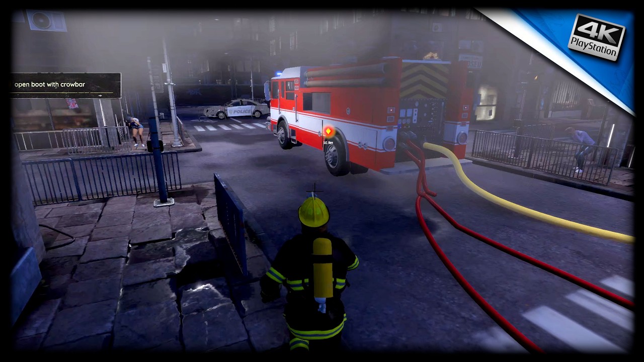 Firefighting Rescue Simulator (Console Edition) Gameplay on PS5 Pro