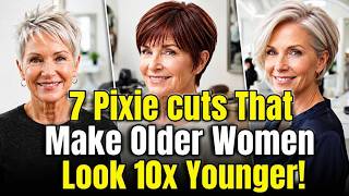 7 PIXIE CUTS FOR WOMEN OVER 60 THAT REJUVEnate is on another level