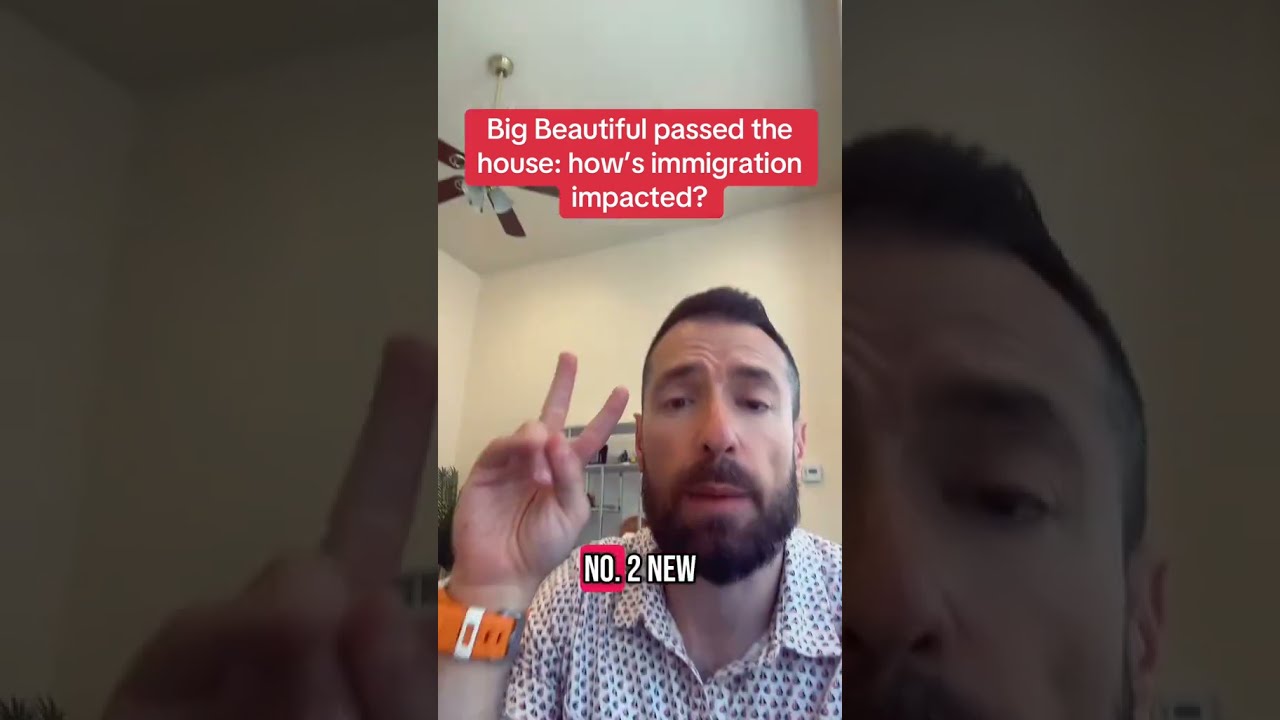 Big Beautiful Passed The House How S Immigration Impacted Bigbeautiful Usa