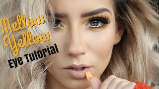 How to Make Yellow Eyeshadow Work | Talk Through Eye Tutorial