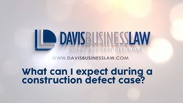 Construction Defect Litigation Cases - What to Expect
