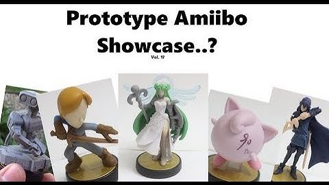 Prototype Amiibo Showcase (reupload)