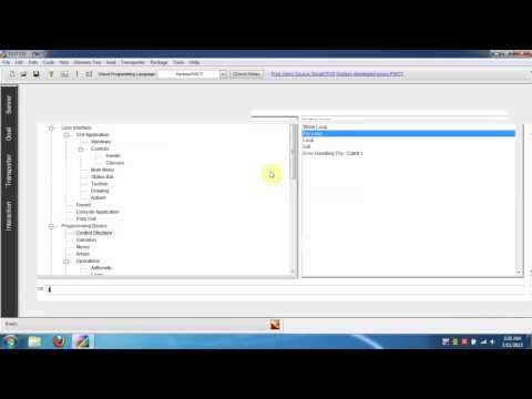 Creating console application using PWCT