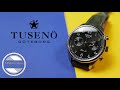 A Dressy Mecaquartz Chronograph Coming From Sweden! Tusenö First 38 [REVIEW]