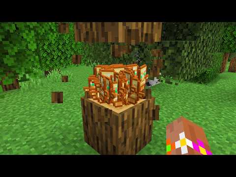 Finish Minecraft, but the blocks are random and multiplied...