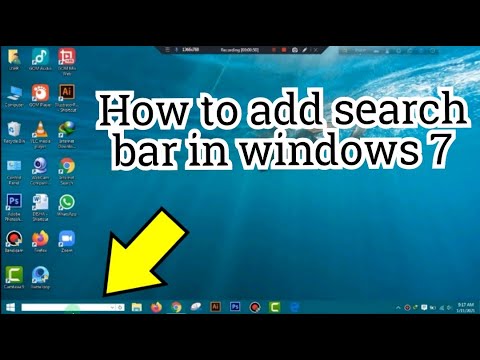 Video: How To Enable Search In Windows 7