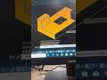Autocad iso-matric Drawing/3D Drawing in autocad #ytshorts #shortfeed
