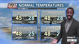 KMOT First News at Six Weather 10/31/23