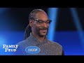 Snoop Dogg's CRAZY Fast Money! | Celebrity Family Feud | OUTTAKE