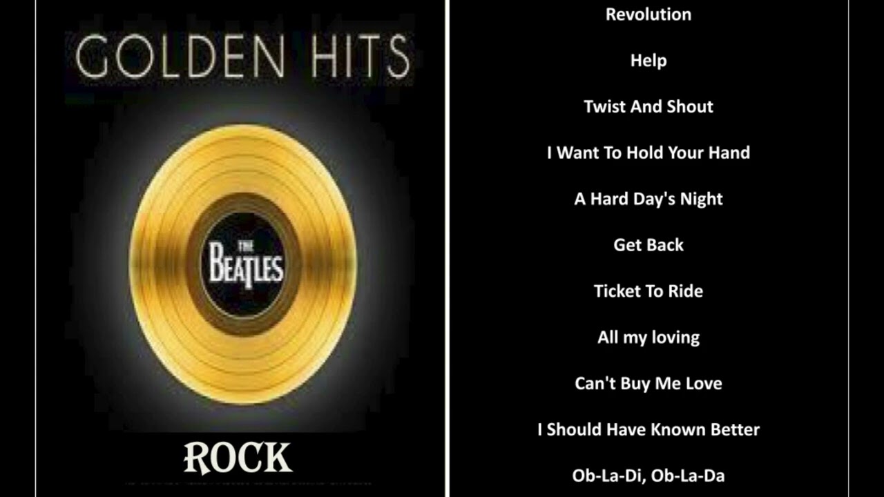THE BEATLES Golden Hits Rock - YouTube