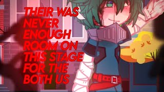 There was never enough room on this stage for the both of us. [] read disc []