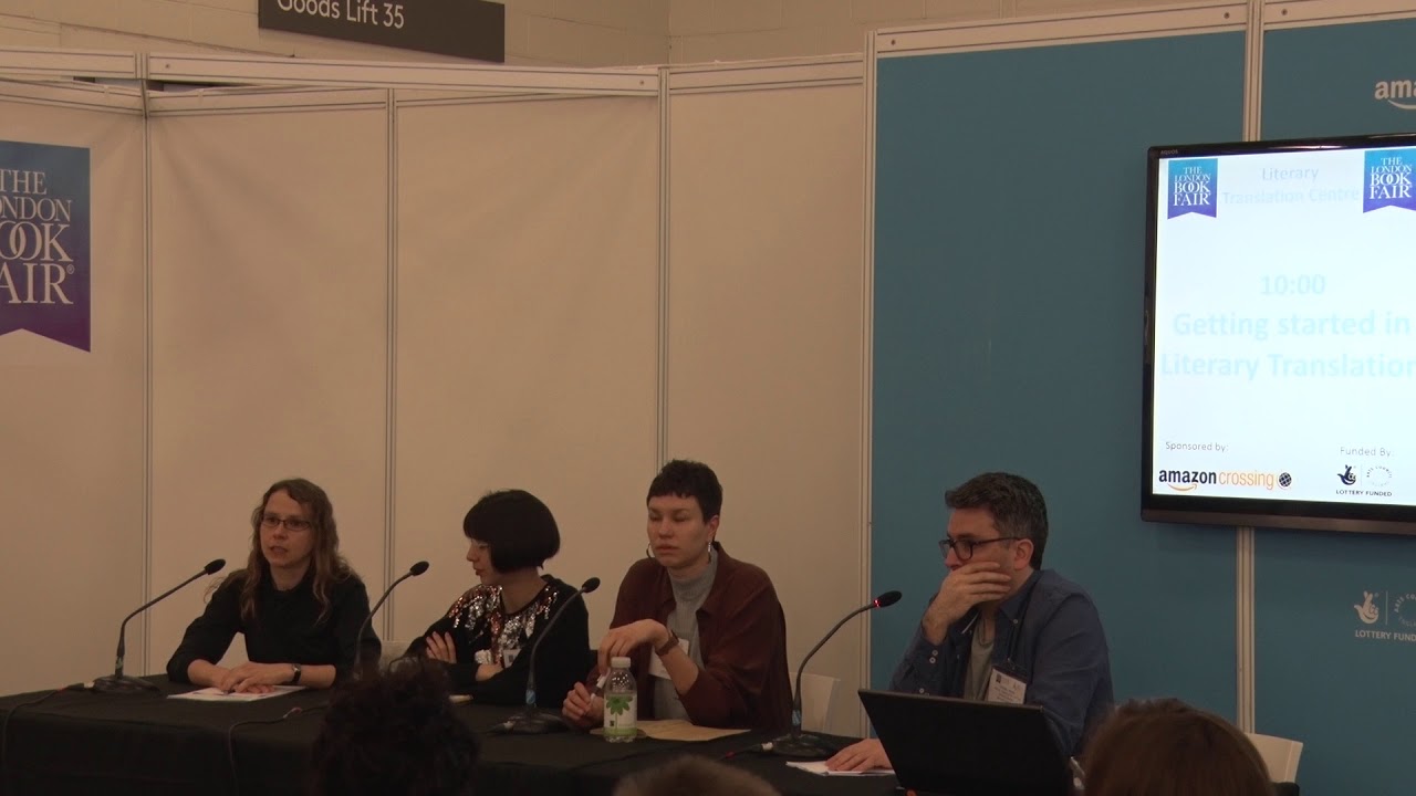 LBF 18 – Getting started in Literary Translation