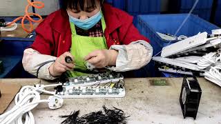 Celebrity Multi plug with usb|usb extension socket factory|Henglong Socket Making Wealth