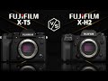 FujiFilm X-T5 vs FujiFilm X-H2