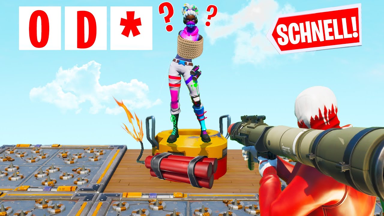 *EXTREMES* HANGMAN in Fortnite mit @odumanpique und @kidmave