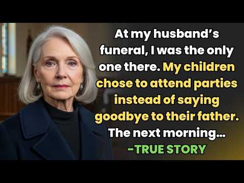 HER TRUE STORY FROM MAINE 👵💔 At Her Husband’s Funeral, No One Came — Until She Made Them Remember.