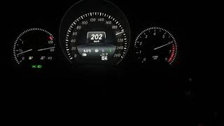 Mercedes Benz E400 4Matic 333 175km/h to 235km/h acceleration