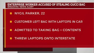 BNA rental car worker accused of stealing Gucci bag, laptops