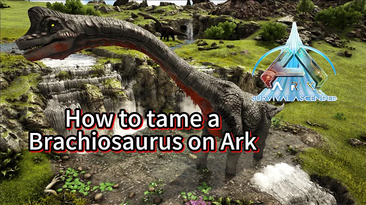 How to tame a Brachiosaurus on Ark Ascended #arksurvivalascended