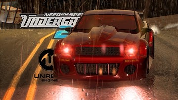 NFS Underground 2 | Unreal Engine 5 | Ford Mustang GT | [4Kᵁᴴᴰ60ᶠᵖˢ]