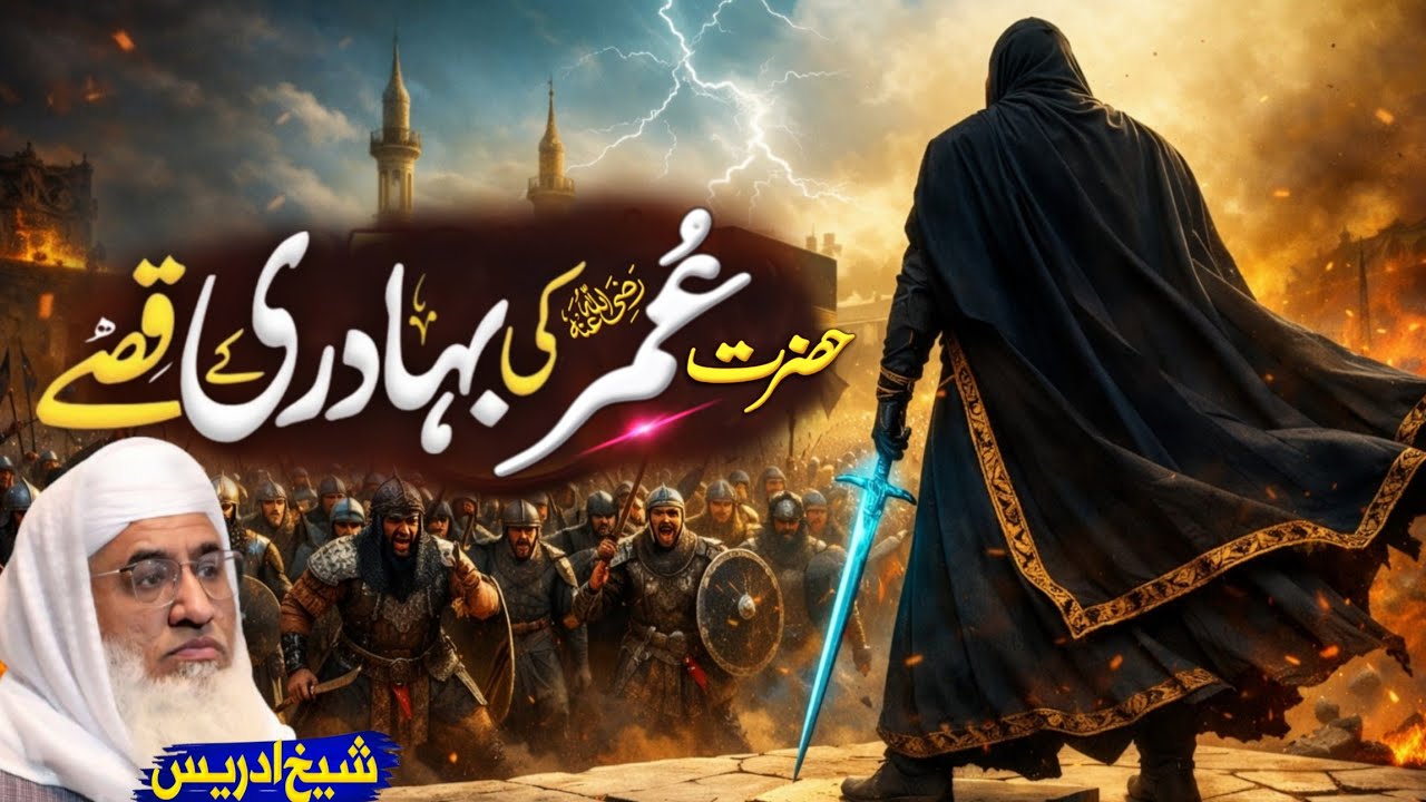 Hazrat Umar Farooq (RA) Ki Bahaduri Ka Qissa | Molana Sheikh Idrees Sahib Pashto Bayan