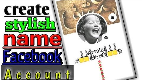 How To Create Stylish Name Account On Facebook ||Jungle Name