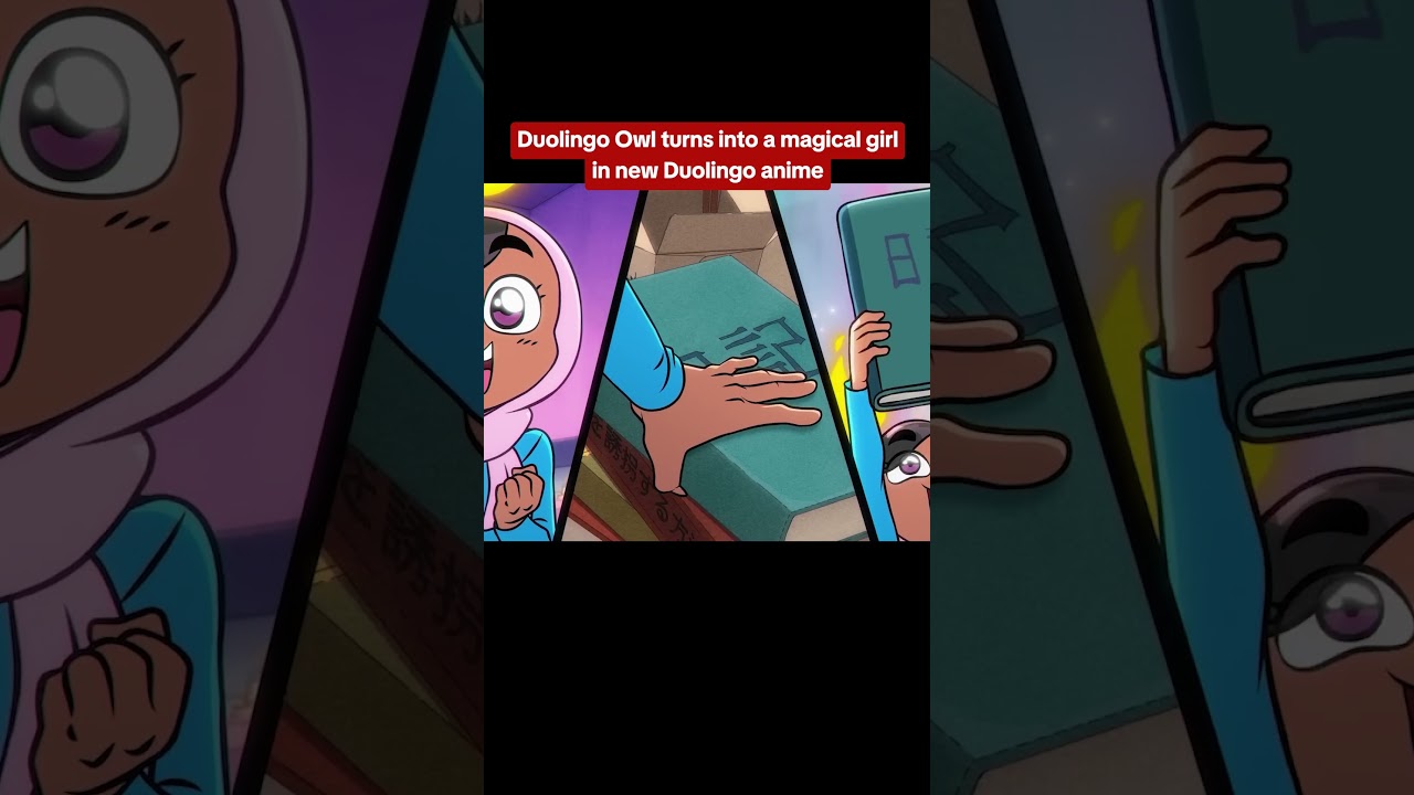 Duolingo anime trailer revealed