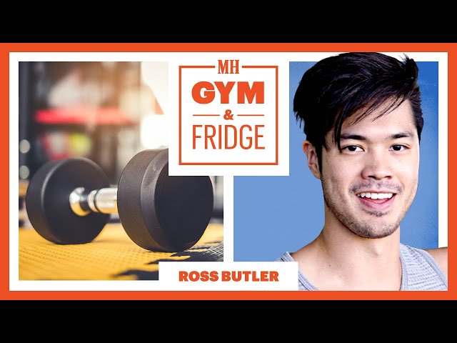 Ross Butler Shows His Gym & Fridge 