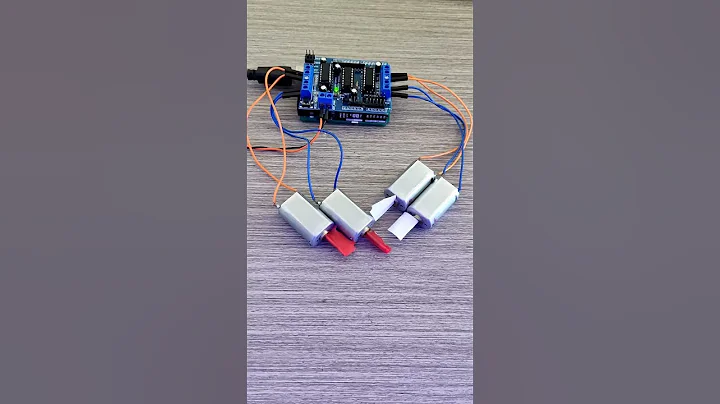 ⚡ Arduino Motor Shield Tutorial | DC Motor Control Made Easy! 🚀🔧