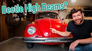 Testing the Headlights on a 1974 VW Beetle – Do They Have High Beams?” Volkswagen Beetle Headlight Problems