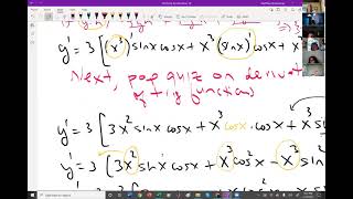 Module 5 / Derivatives of Trig Functions
