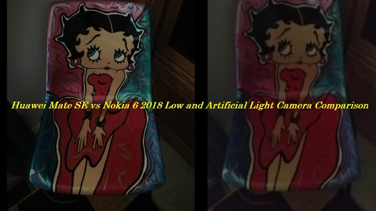 Huawei Mate SE vs Nokia 6 2018 Low and Artificial Light