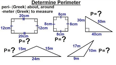 Geometry - Ch. 1: Basic Concepts (32 of 49)  How to Determine the Perimeter?