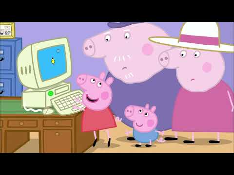 Peppa Pig Dublado em Português HD - Temporada 04 - Episódio 05 - O Computador do Vovo Pig