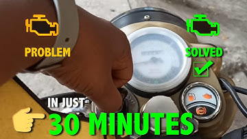 Motorlampje probleem opgelost Royal Enfield 350cc -BS6