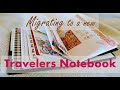 Migrating Travelers Notebook Cover; Beautiful Boundaries PS The Candle Method
