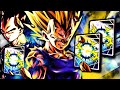 3 Super Arts, 1 Rising Rush w/LF Majin Vegeta In Dragon Ball Legends