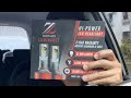 Toyota innova diy headlight led installation  zenith apex led