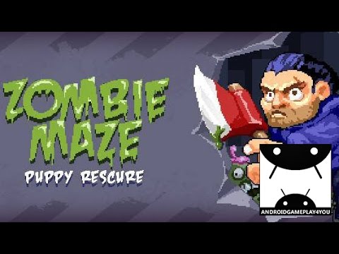 Zombie Maze: Puppy rescue Android GamePlay Trailer (By BulkyPix) [Game For Kids]