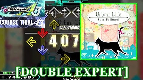 【DDR A3】 Urban Life / Sota Fujimori [DOUBLE EXPERT] 譜面確認+Clap