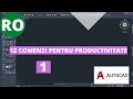 Comenzi pentru productivitate în AutoCAD | Partea 1