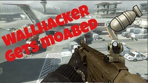 MOABING A WALLHACKING TRYHARD!