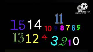 Number countdown 40 to 0