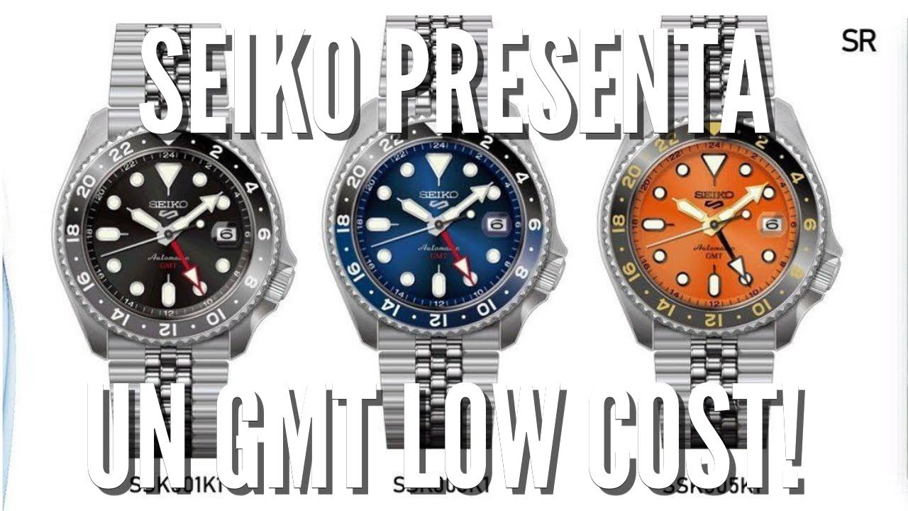 Seiko lancia il calibro GMT 4R34 e per l'occasione arrivano i nuovi Seiko 5  Sports 😱 - YouTube