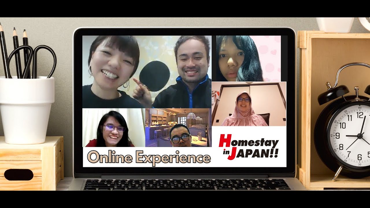 Online Experience -produced by Homestay in JAPAN (English)