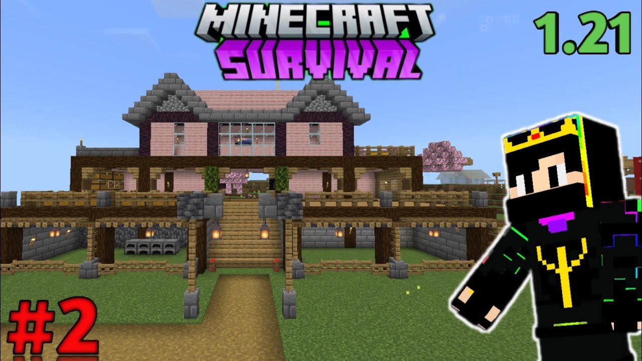 MY FIRST HOUSE IN MINECRAFT 🔥🔥 || MINECRAFT SURVIVAL SERIES #2 - YouTube