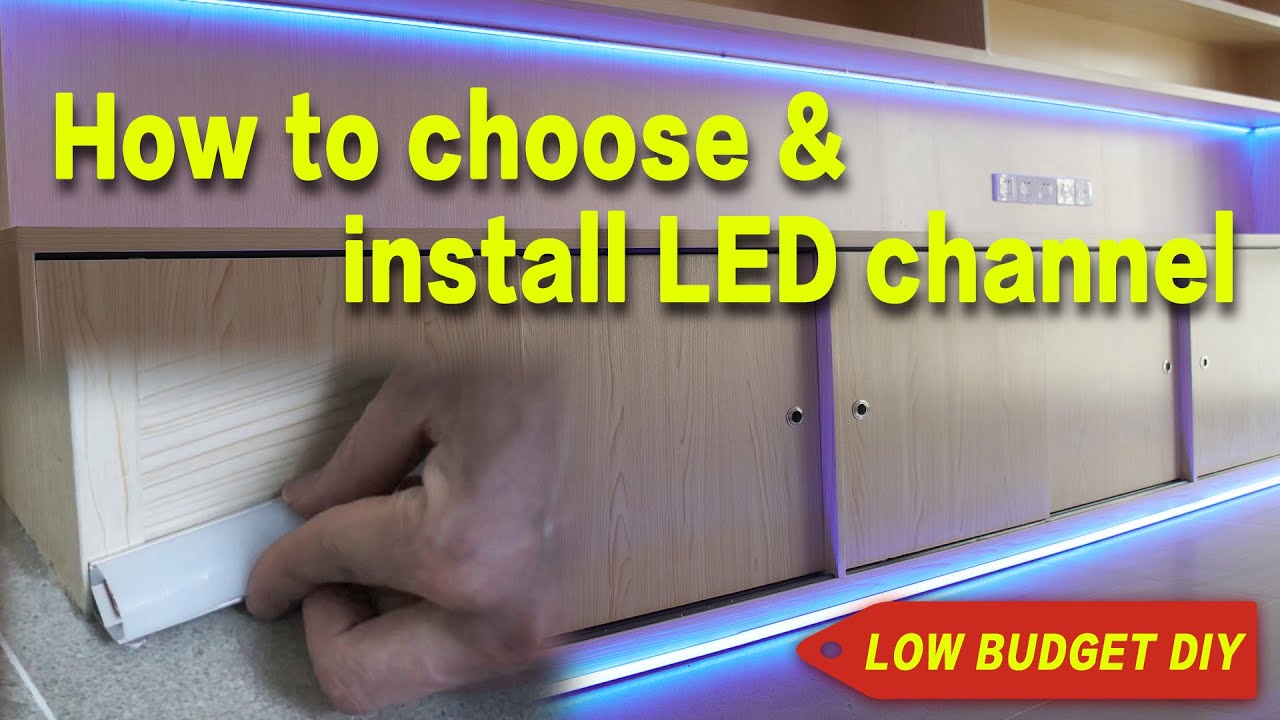 How to choose LED aluminum channel - Muzata V-shape corner