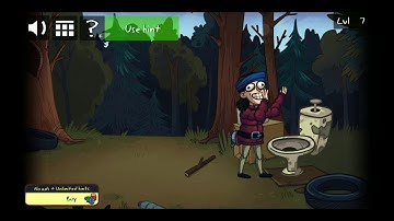 Troll Face Quest: Horror 3. Level 7. Walkthrough.