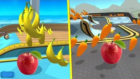GOING BALLS BANANA FRENZY GAME PLAY SPEED RUN WALKTHROUGH IOS GAMEPLAY ANDROID MOBILE GAMES IOS GAME