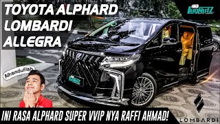 Alphard Semewah Kamar Hotel! Icip MPV VVIP Ala Raffi Ahmad Buatan LOMBARDI!
